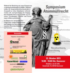 Atommuellrechtssymposium