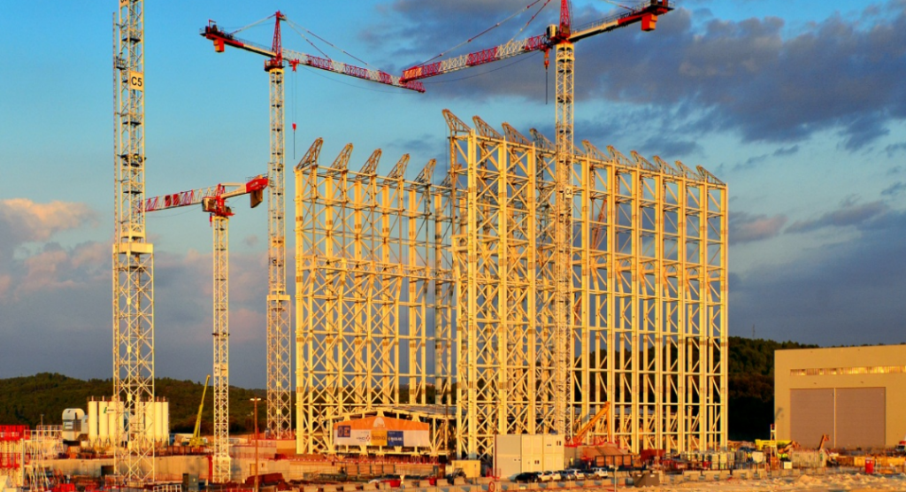 ITER-Baustelle in Südfrankreich: Sinnloses Milliardengrab. Foto: Betreiber