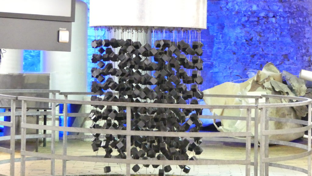 Nachbau des Versuchs-Atom-Reaktors in Haigerloch. Für eine stabile Kettenreaktion reichte es am Ende nicht.