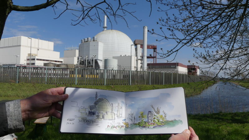 AKW Brokdorf April 2022: Mahnung an Tschernobyl – Ukraine – Atomgefahren und Krieg