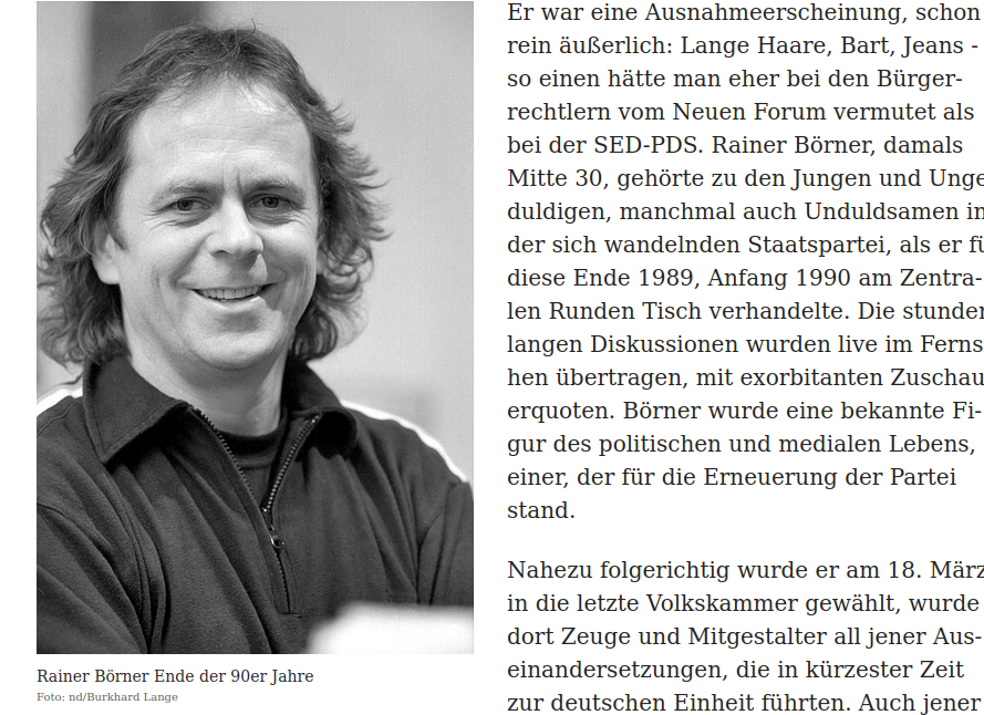 Rainer Börner – Rio Reiser – Ton Steine Scherben – Nicht einfach. DDR – BRD – und viel mehr! Danke!