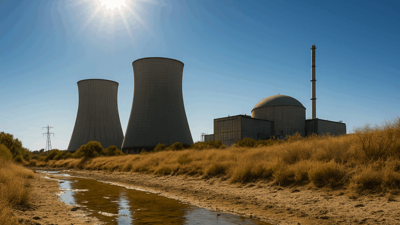 Klima killt Atomstrom – Wärmebelastung der Flüsse extrem
