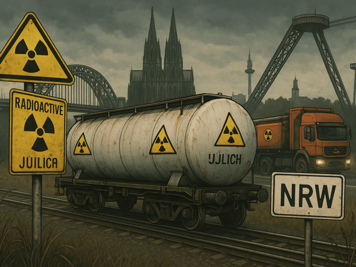 Linke Abgeordnete fragt nach: Stand der Räumungsoptionen des Atommülls aus Jülich und Sicherheit des Zwischenlagers Ahaus