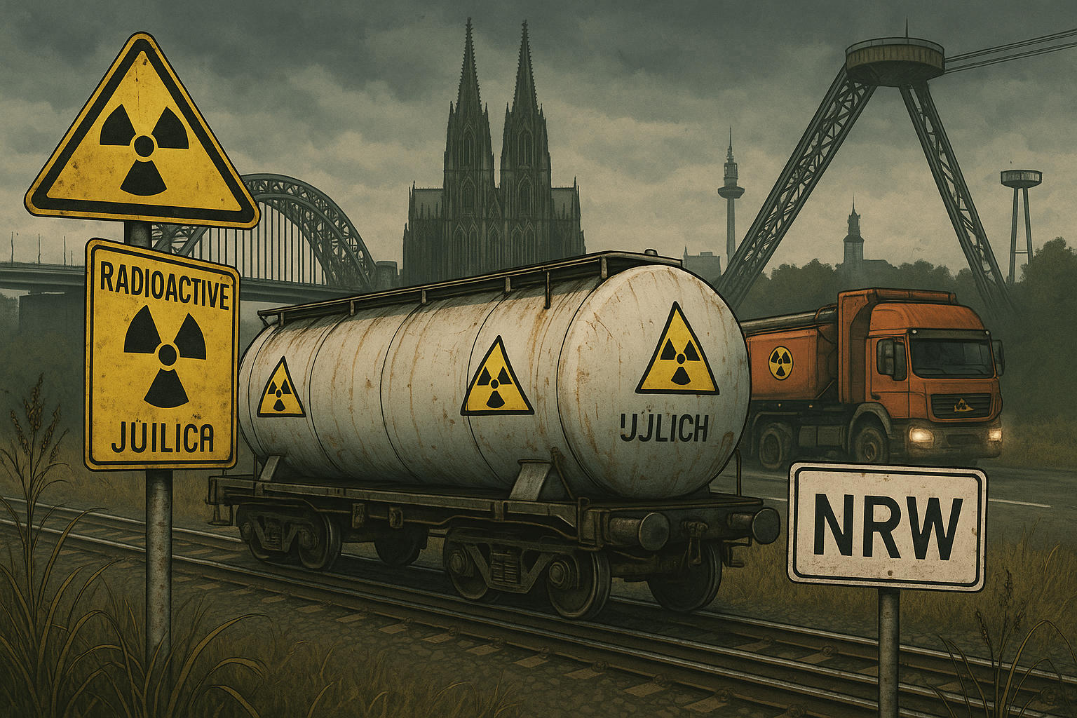 Linke Abgeordnete fragt nach: Stand der Räumungsoptionen des Atommülls aus Jülich und Sicherheit des Zwischenlagers Ahaus