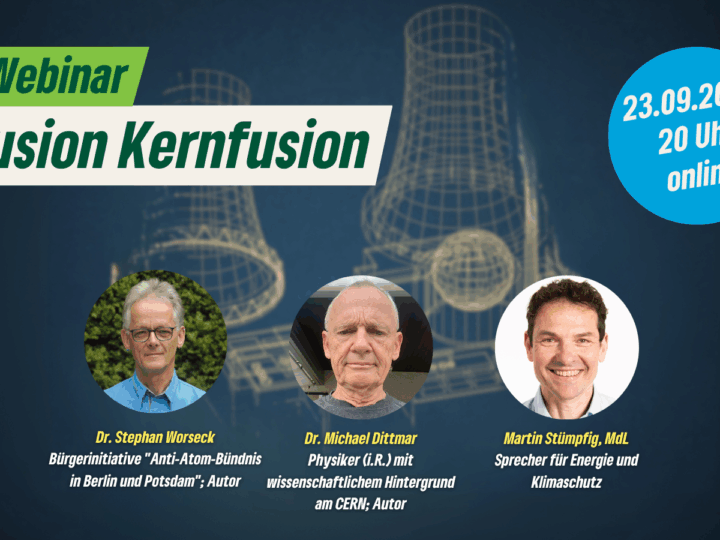 Illusion Kernfusion (des Kaisers Wachstum braucht neue Kleider)?