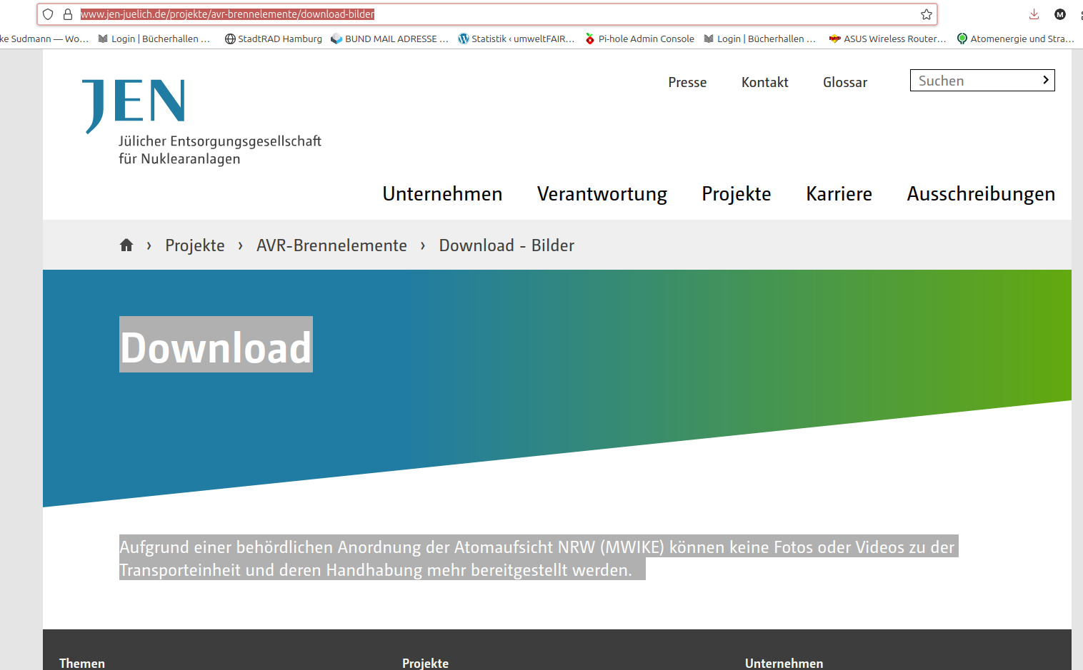 Atomtransporte NRW – Behörde untersagt Fotos von Transportfahrzeugen im Internet