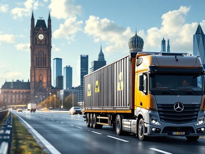 Viertes Quartal 2025 – 47 Atomtransporte durch Hamburg per Straße und Hafen